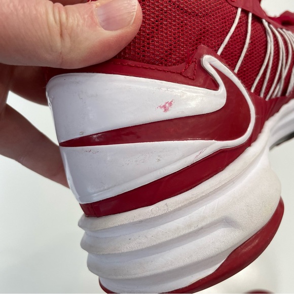 Nike Men's Red Basketball Shoes Size 7.5 - Picture 10 of 13
